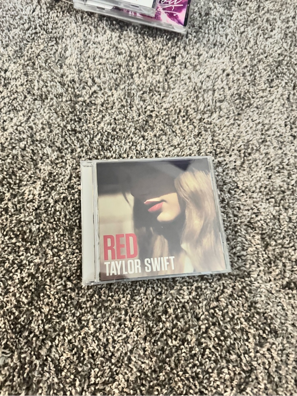 Taylor Swift RED CD with Red and Black Artwork